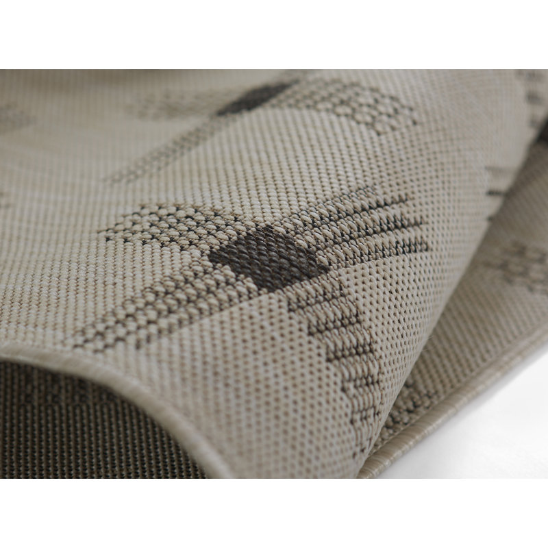 Tapis intérieur / extérieur Demetrius, Rectangle 4 pi 1 po x 6 pi