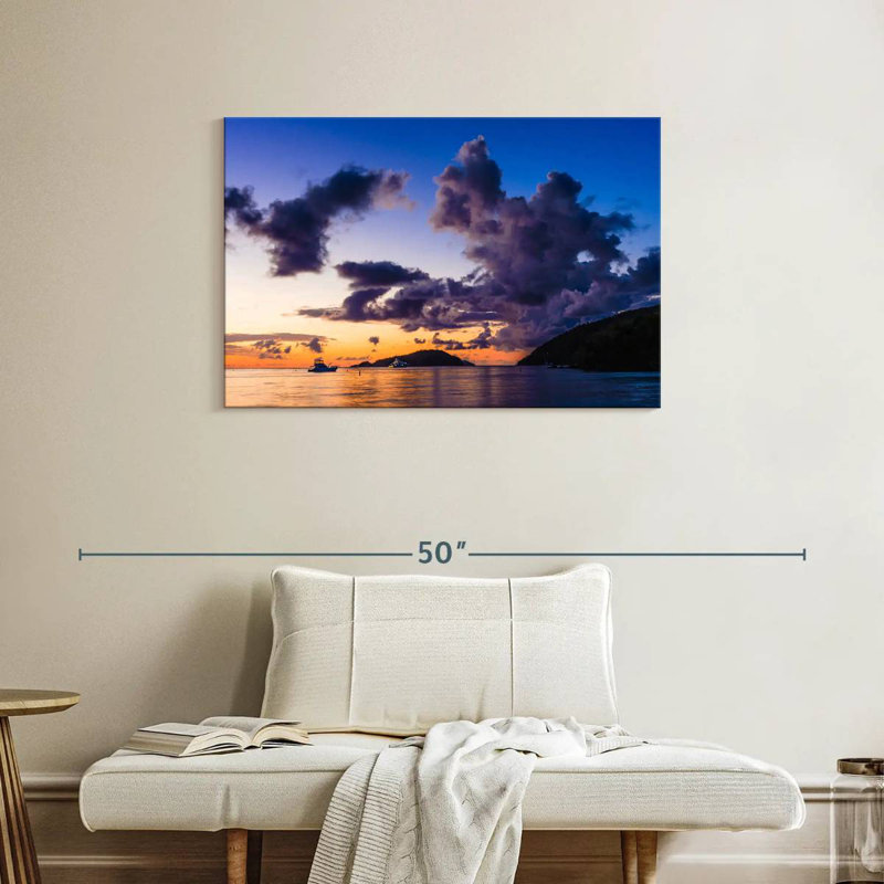 Gillard Maho Bay Beach, H 24 po x l 36 po