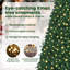 13.12' H Lighted Artificial Christmas Tree