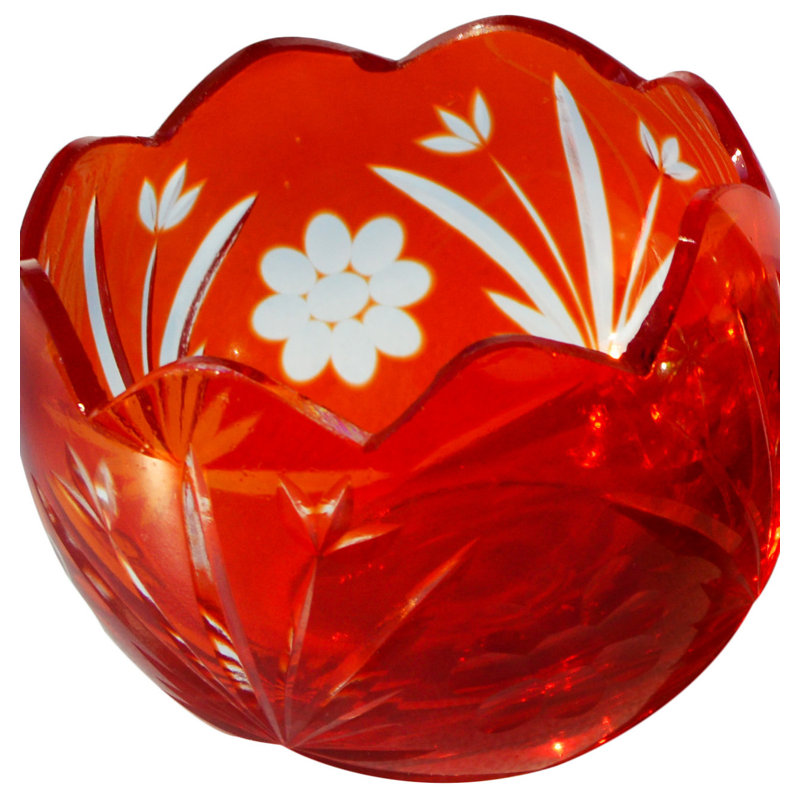 2.75'' H Glass Tabletop Votive Holder