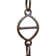Geometric Motif Link Welded Chandelier Chain or Chain Break