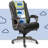 Serta Baxter Big and Tall Smart Layers Executive Office Chair with Layered Body Pillows