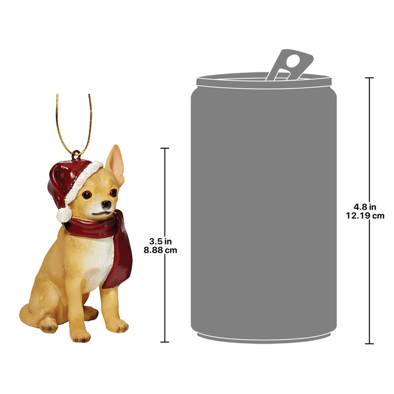 Chihuahua Dog Holiday Ornament