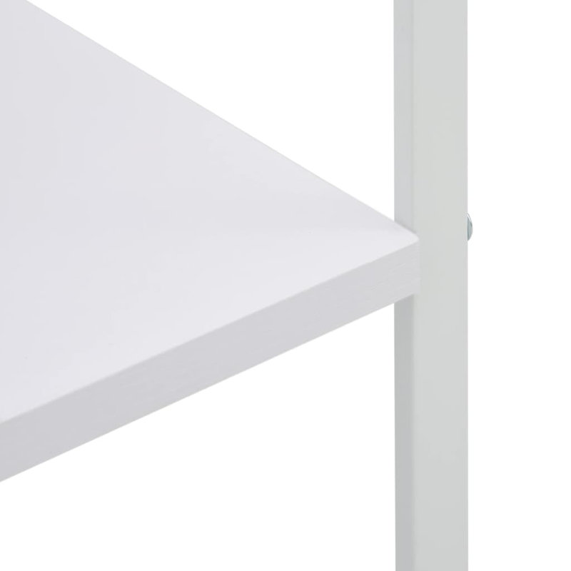 Étagère de boulanger standard 23,6 po Mayya avec micro-ondes compatible Mayya, Blanc