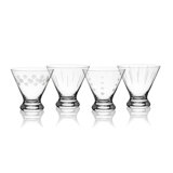 Cheers Stemless Martini Glasses