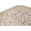 Tapis unique noué à la main beige / rose / vert de haute qualité