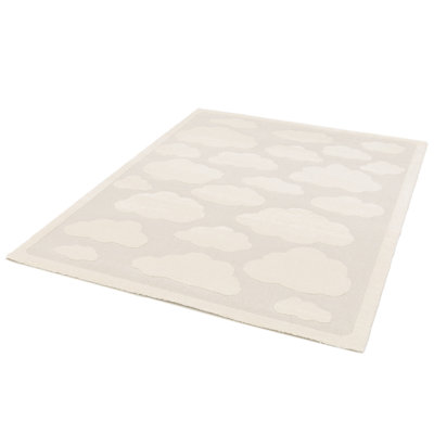 Lakesha Machine Woven Cream/Beige Rug