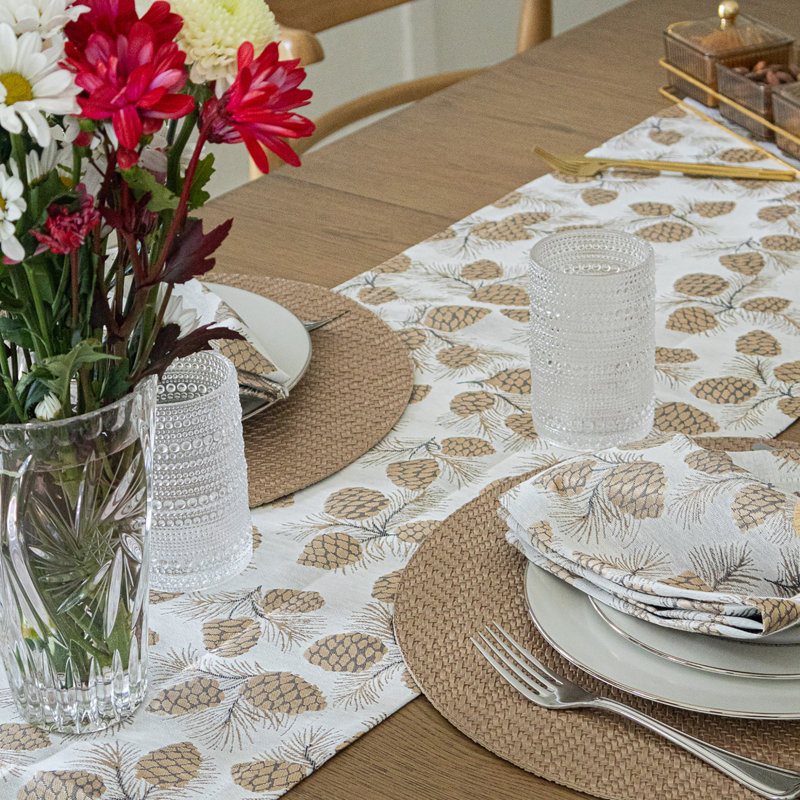 Verbier Floral Table Runnner, 108" Runner