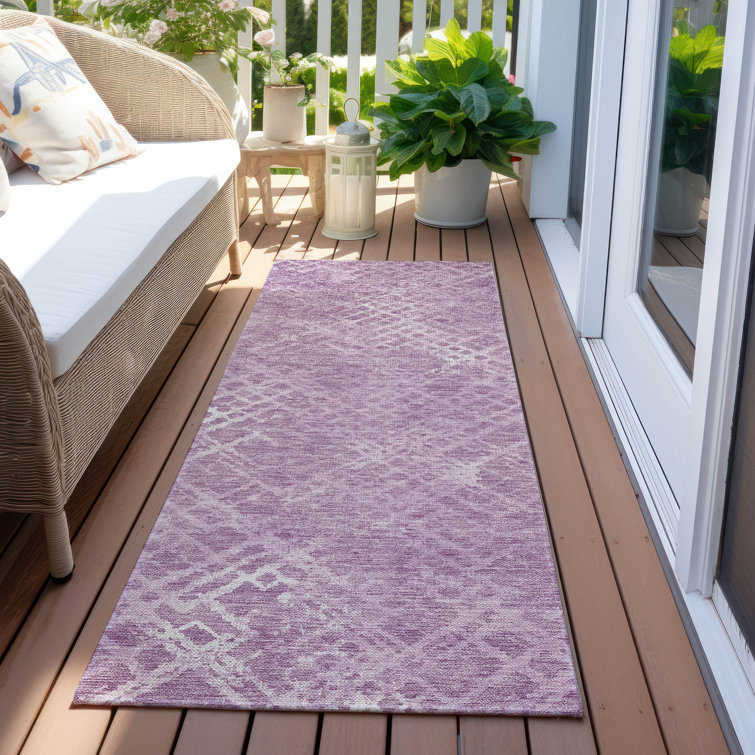 Malchow Washable Geometric Indoor / Outdoor Rug