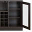 Armoire à vin Hazen Espresso Finish III