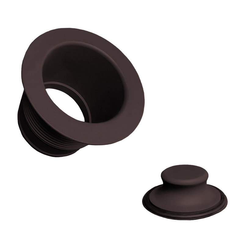 Whitehaus Extended flange for Cyclonehaus Garbage disposal ONLY, Deep Fireclay Sinks, Oil Rubbed Bronze