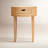 Marcello 1 Drawer Cane Nightstand