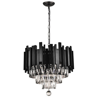 Lustre à niveaux 6 lumières Iorwerth