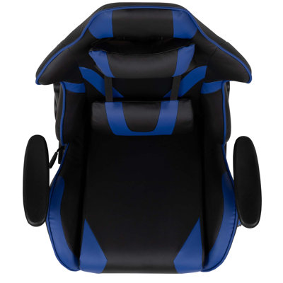 Hiten Adjustabe Faux Leather Swiveling PC & Racing Game Chair by Inbox Zero