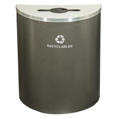 Steel Open Kitchen Trash Can
