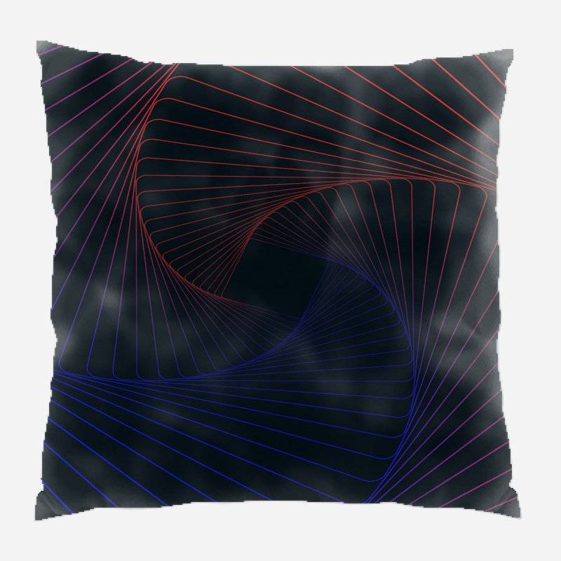 Microsuede Reversible Throw Pillow