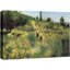 «Path in the Tall Grass» par Pierre Auguste Renoir, reproduction d'art sur toile encadrée-1257497957