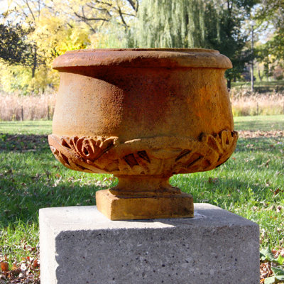 Pot de fleurs en fiberstone urn