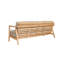 Aalto Teak Sofa With Cushion In Melon-1482238643