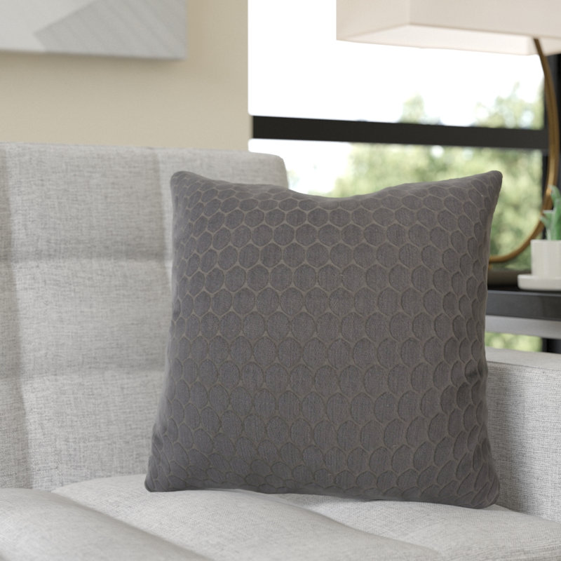  Throw Pillow, Down, 20" x 20", Neutral Sand