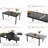Alyah 6 - Person Patio Dining Set with Extendable Rectangular Table