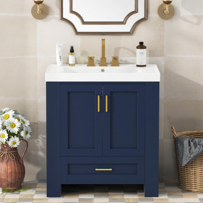Bathroom Vanity With Seperate Basin Sink