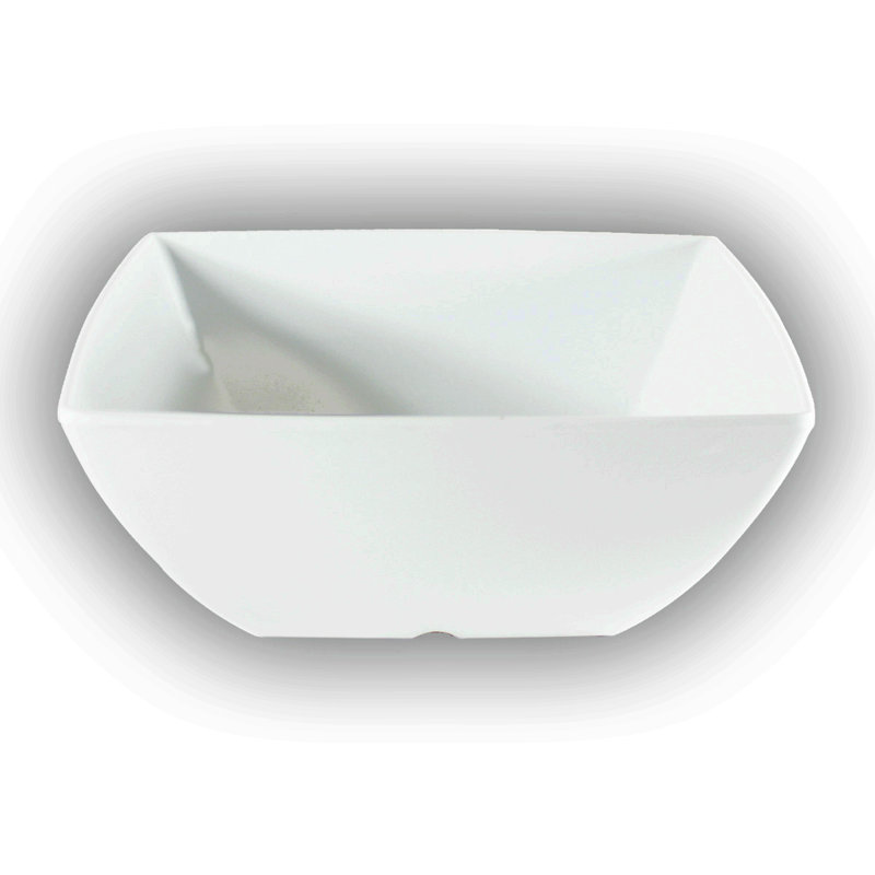 Bol en mélamine 2,5 fl oz Kinston, Blanc