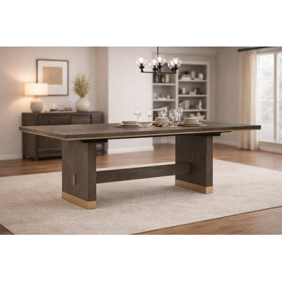 Glendowen 75.5 - 95.5" Extendable Dining Table 