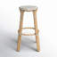 Tabouret de bar et de comptoir en rotin tissé à la main Alastair-799526605-799526596