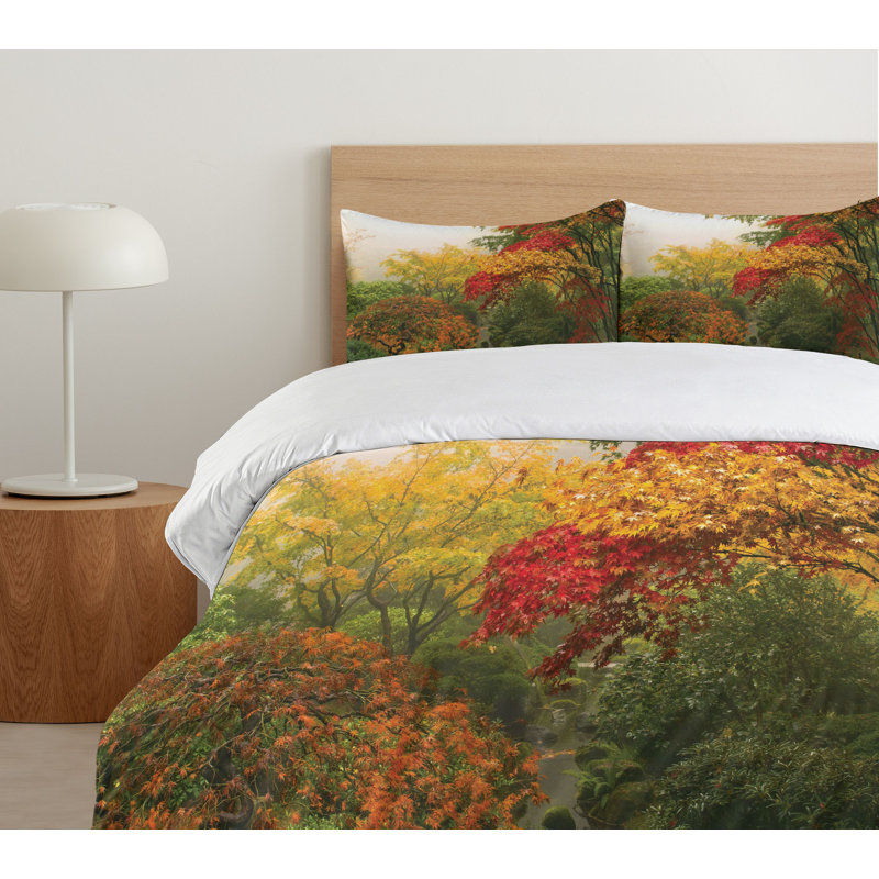 Global Inspired Polyester Mixed Duvet Cover