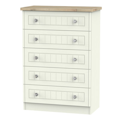Fully Assembled Zenfield 5 Drawer Chest