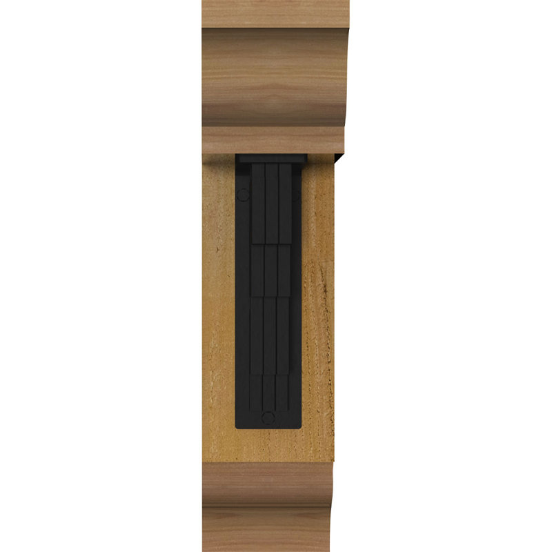 Support Eris H 12 po x l 4 po x P 12 po, H 16 po x P 13 1/2 po, Cèdre rouge de l'Ouest l 3 1/2 po x T 4 po (lisse