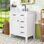 Meuble-lavabo autoportant de 30 po avec cadre en bois-609472854