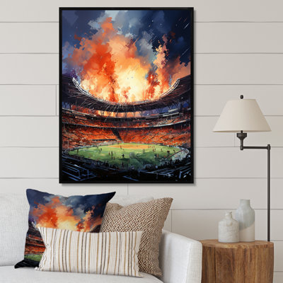 Décoration murale Sport Stadium In Spotlight IV - Cityscapes