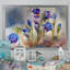 Beautiful Blue Spring Flowers Ii - reproduction d'art sur toile-1912857582-1912857552