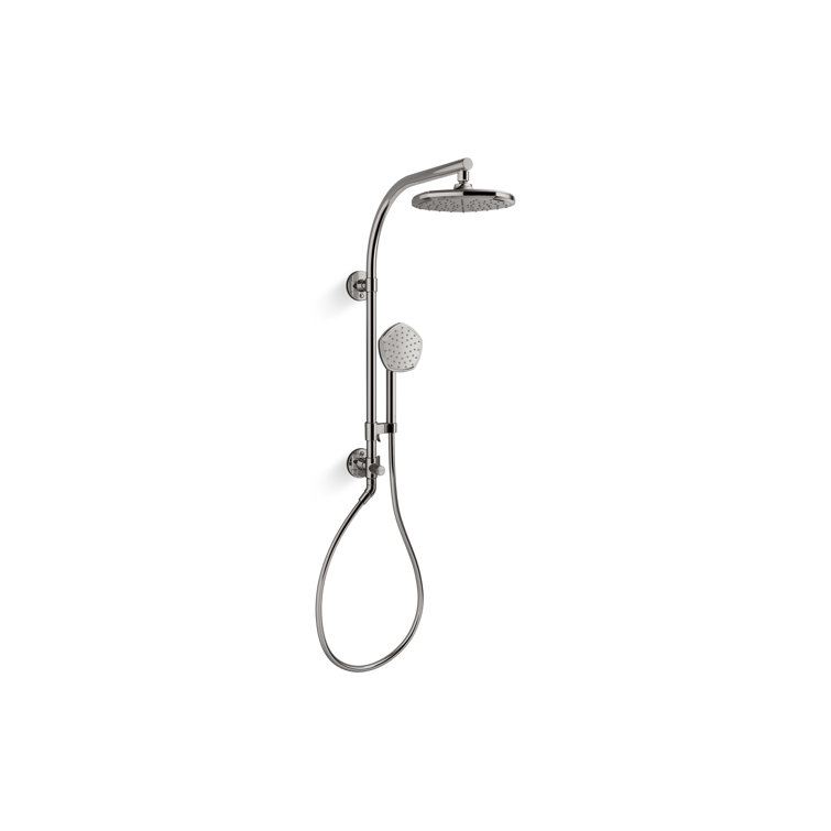 Hydrorail-R Occasion Arch Shower Column Kit With Rainhead And Handshower 1.75 Gpm