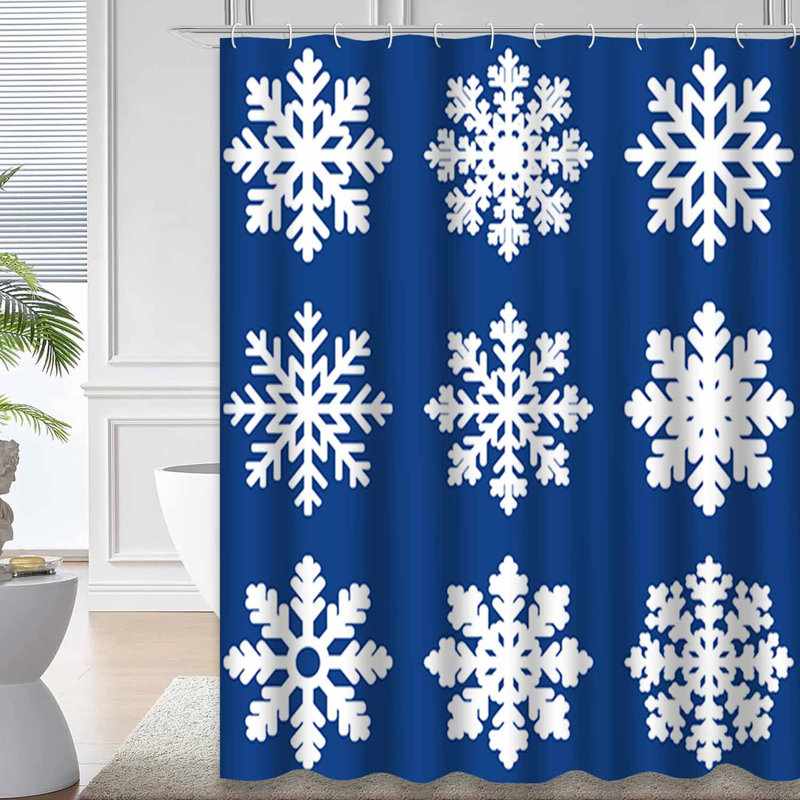 Rideau de douche Winter, L 72 po x l 72 po