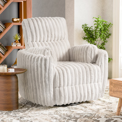 Fauteuil inclinable électrique pivotant Spinelli Chenille