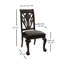 Chaise de salle à manger Petersburg