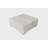 Safari Silver Foil Cowhide Ottoman