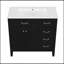 36Inch Bathroom Vanity With Sink,Solid Frame And MDF Board-86038294