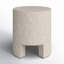 Hobart 18'' Stone Outdoor Side Table