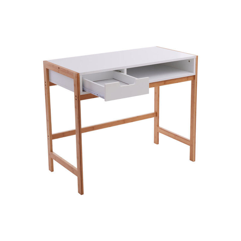 Boði Solid Wood Base Writing Desk