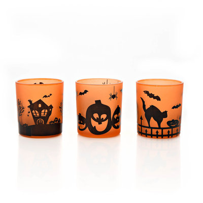 8 cm H Glass Tabletop Tealight