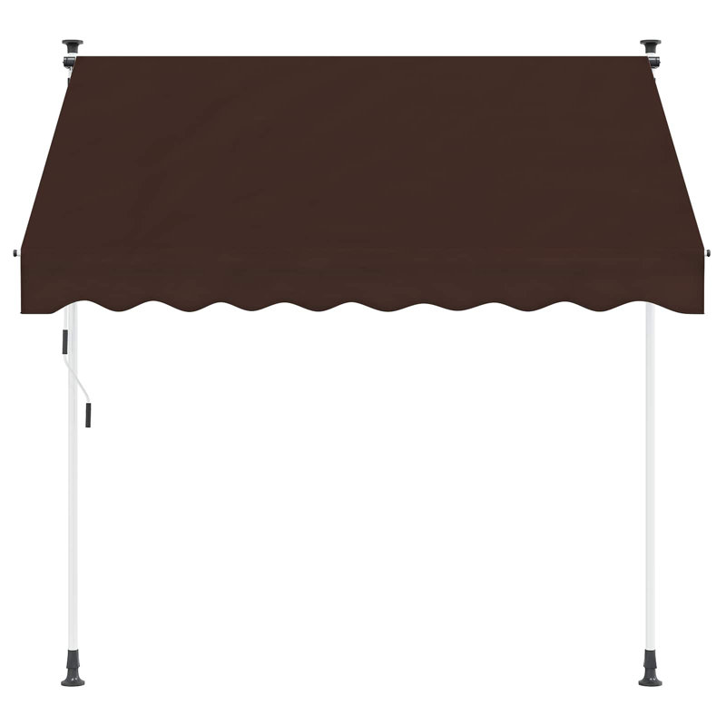 VidaXL Retractable, Brown, 300cm H x 150cm W x 115cm D