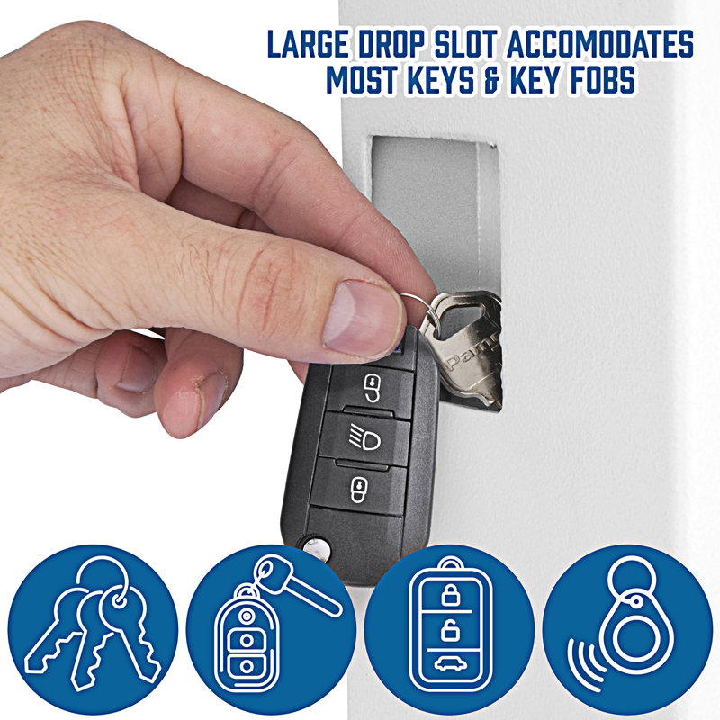 144 Keys Key Cabinet Digital Keypad Wall Safe