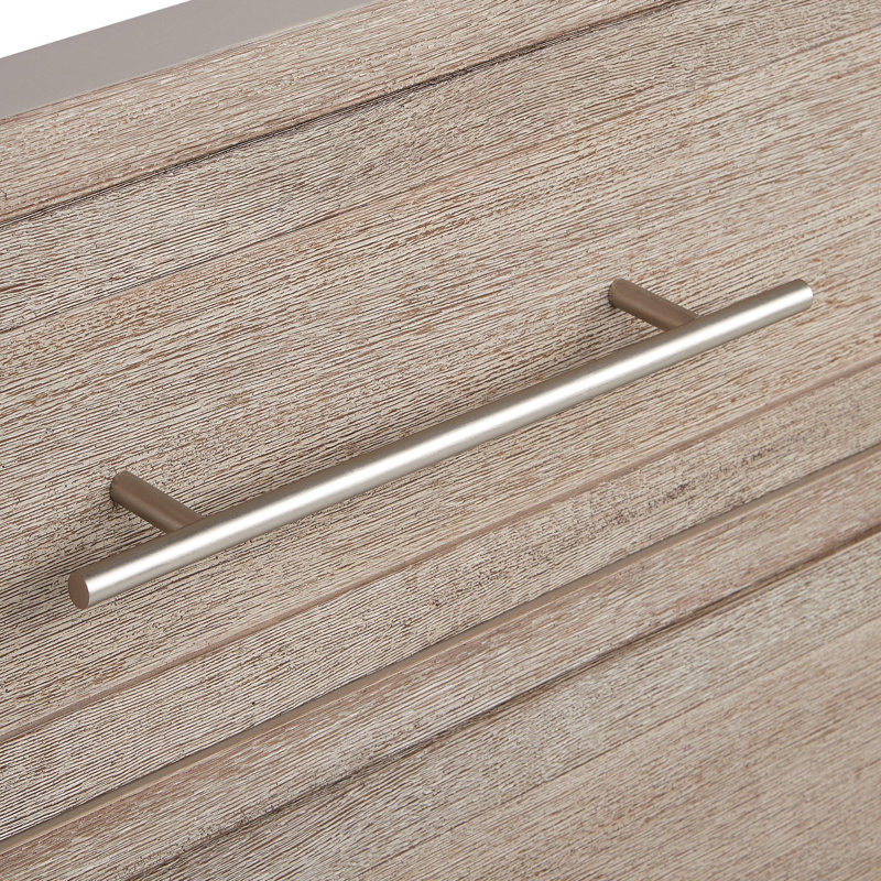 30" Robertson Single Bathroom Vanity Set with Rectangular Undermount Sink, Arctic White Quartz, No Faucet Hole, Brushed White