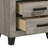 Nightstand, Light Gray Finish