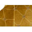 Hand-Knotted High-Quality Yellow Area Rug