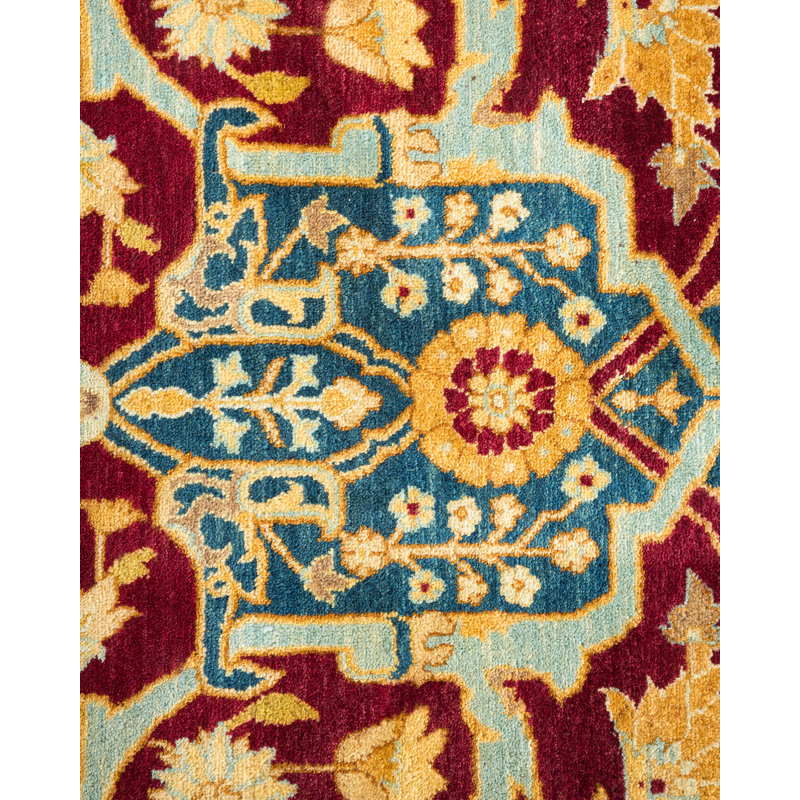 Classic One-of-a-Kind 6' 1" x 9' 0" Hand Knotted Area Rug